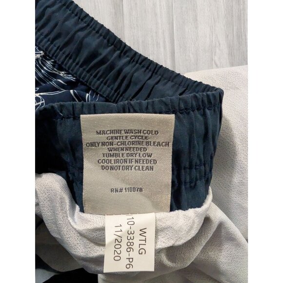 U.S. Polo Assn Big Mens Plus Size 3XL XXX Board Swim Shorts Blue Green Tropical - Picture 4 of 10